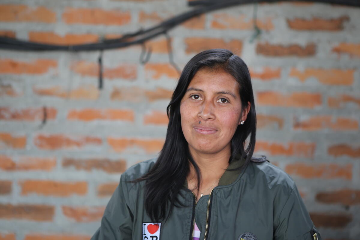 After nine years with her partner, Liciria was alone without an income.