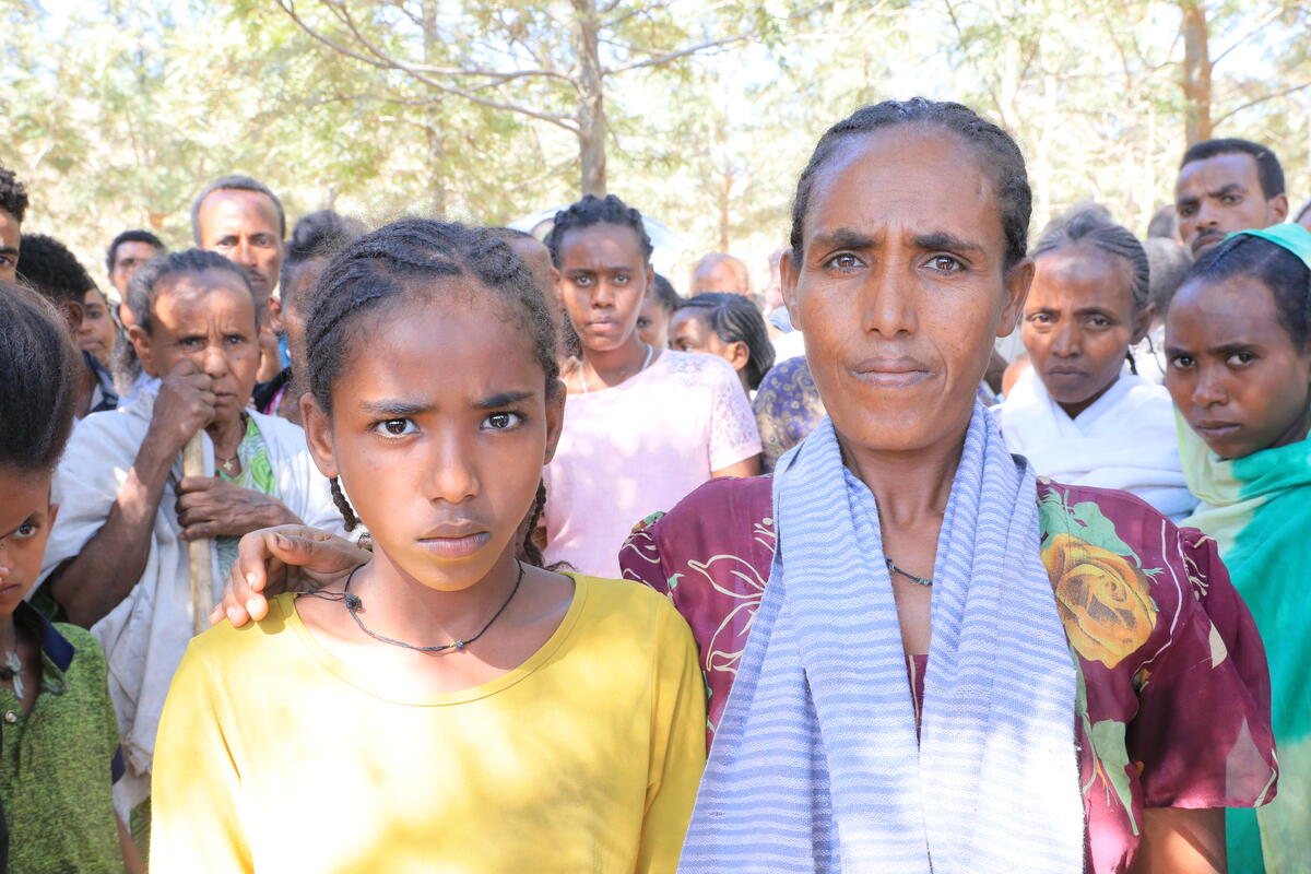 Samrawit, displaced child in Tigray, Ethiopia dreams of becoming a doctor but right now she just wants to survive and hug her father again