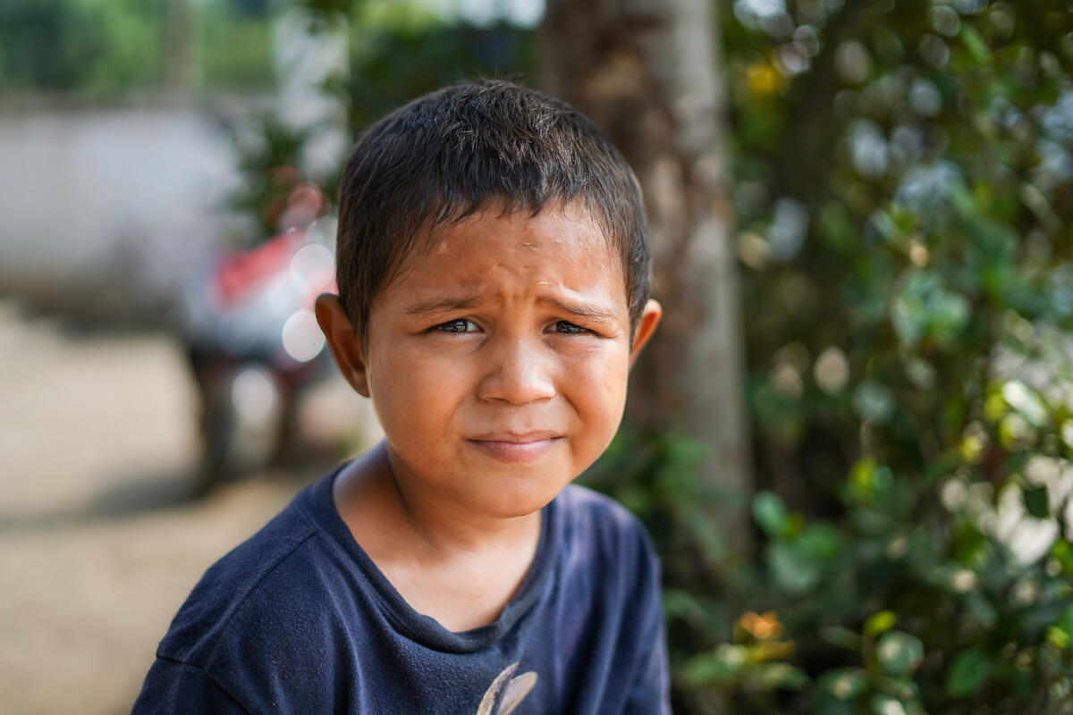 Having lost everything, Omar struggles to see how the future looks