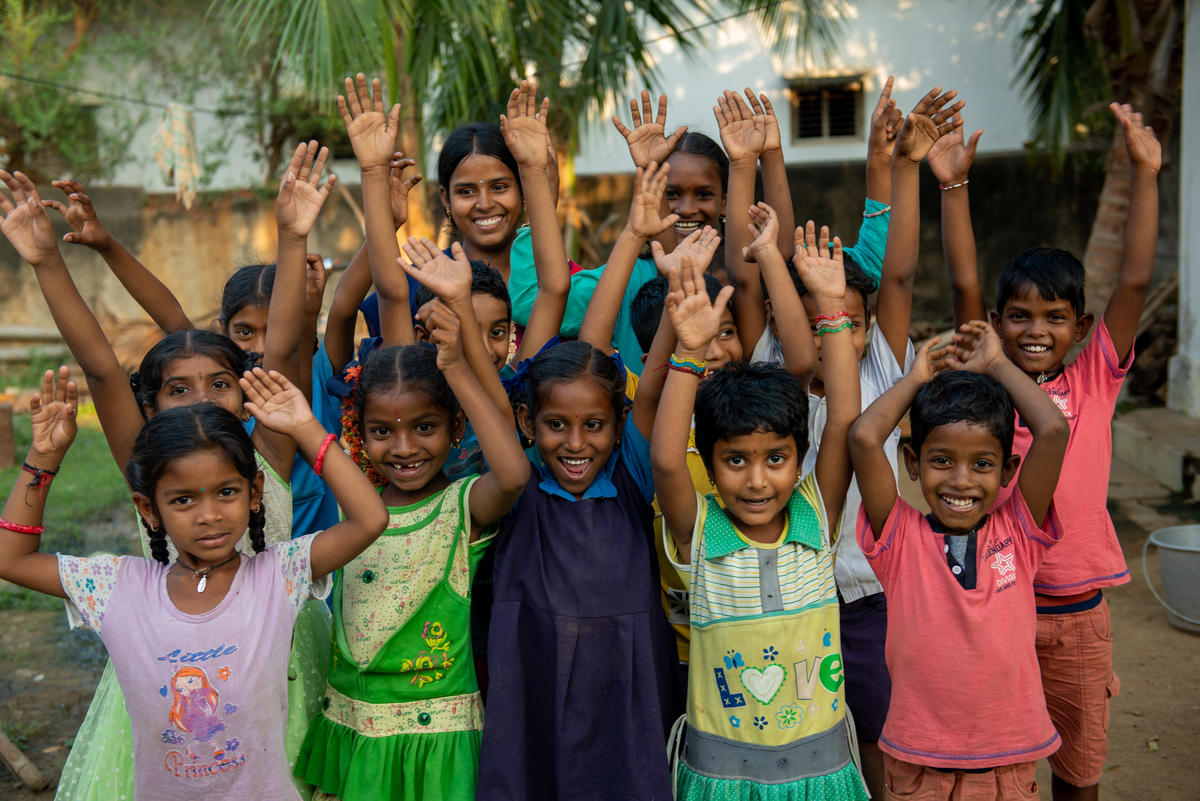 Anuradha now volunteers and trains children on education and child rights
