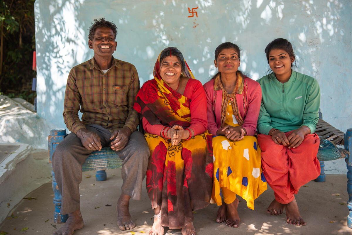 World Vision India paid for Priyanka's nursing tuition.