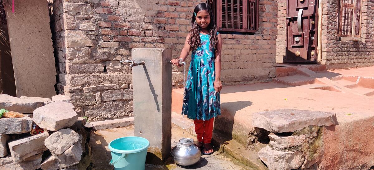 'Now water is so easily available to me' says Himanshi.