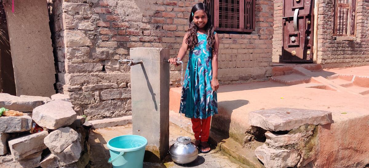 'Now water is so easily available to me' says Himanshi.