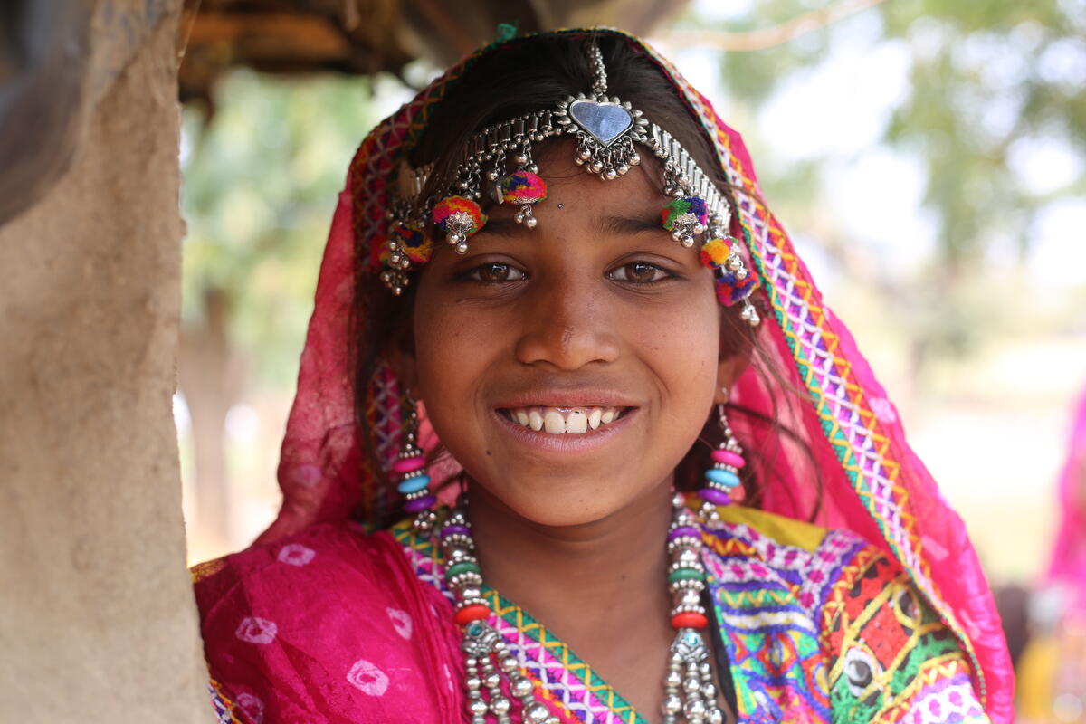 Varsha is a sponsored child.