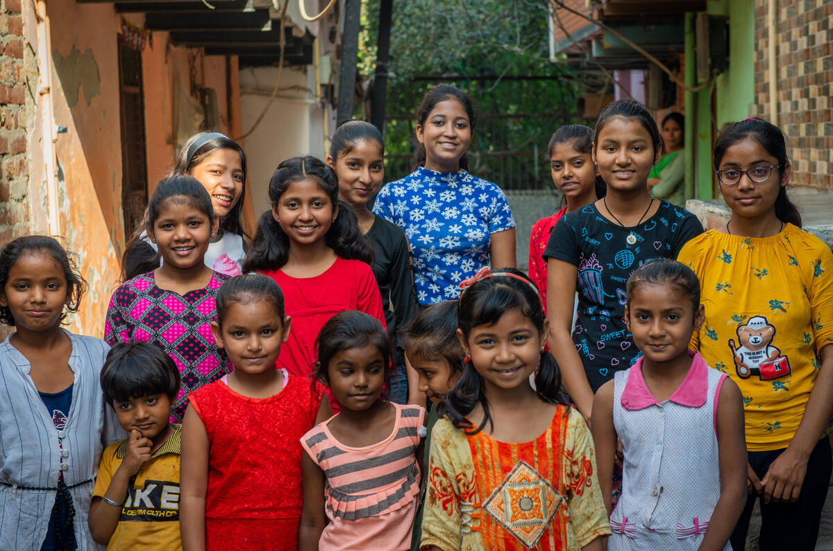 Together, children learn about their rights and how to implement them.