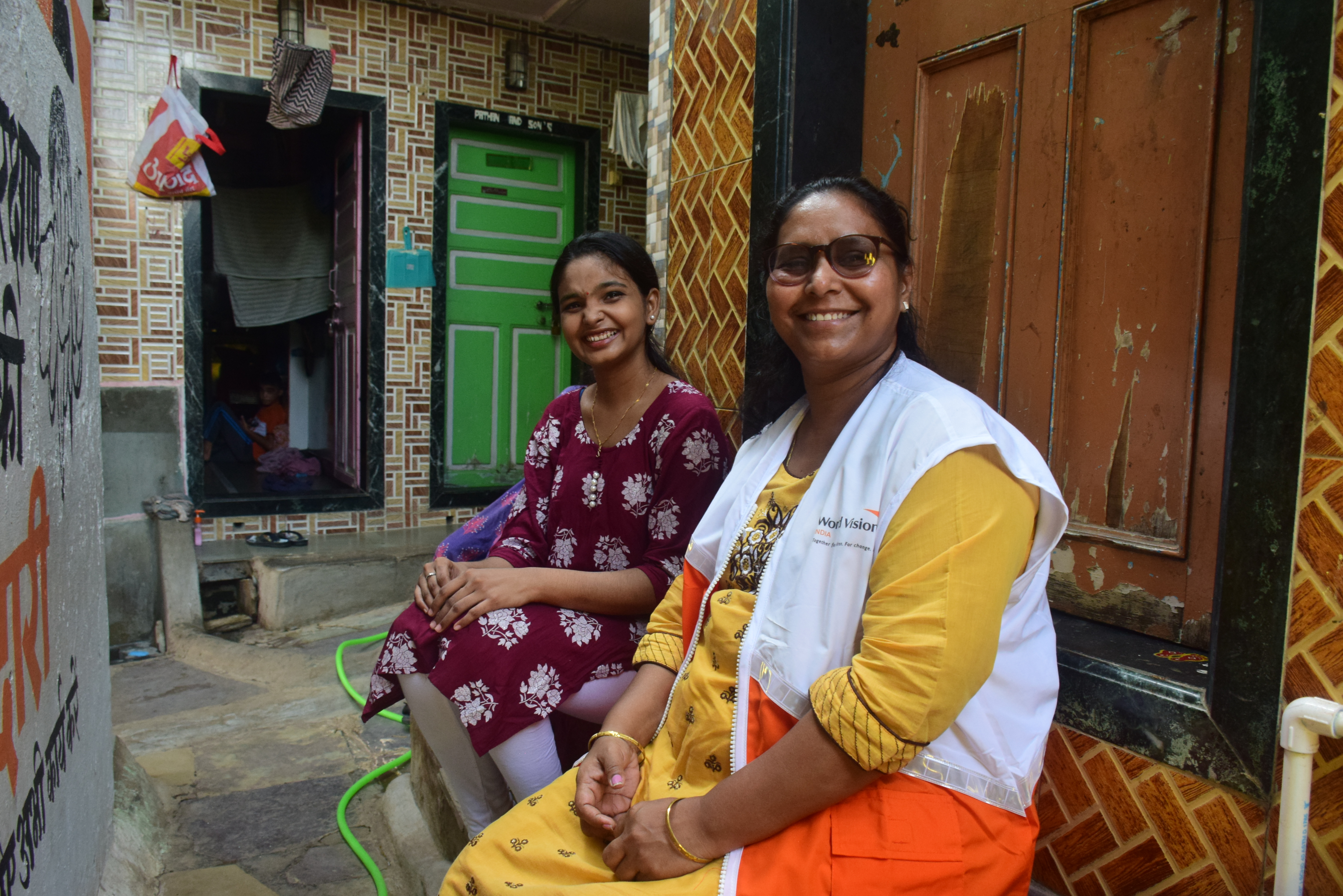 Sneha meeting with World Vision was the epitome of her career life change.