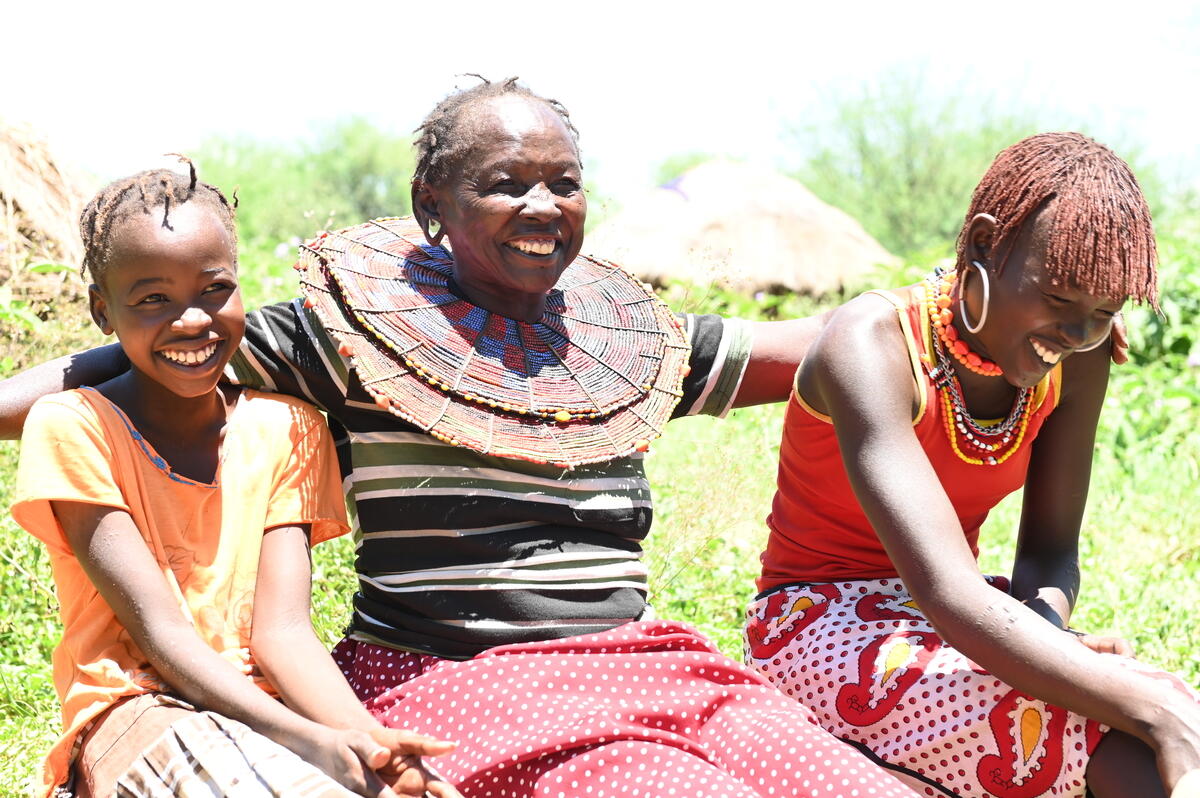 Grandmother in Kenya learns the importance and ways of protecting children and their rights