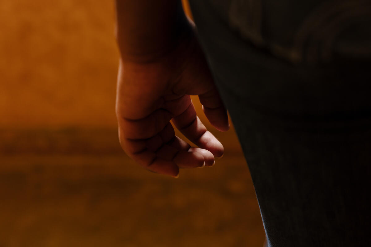 Ruth's hand