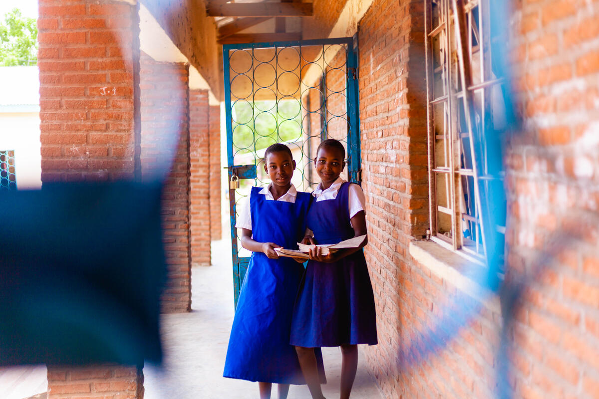 Both Halima and Anifa have recovered from malaria.