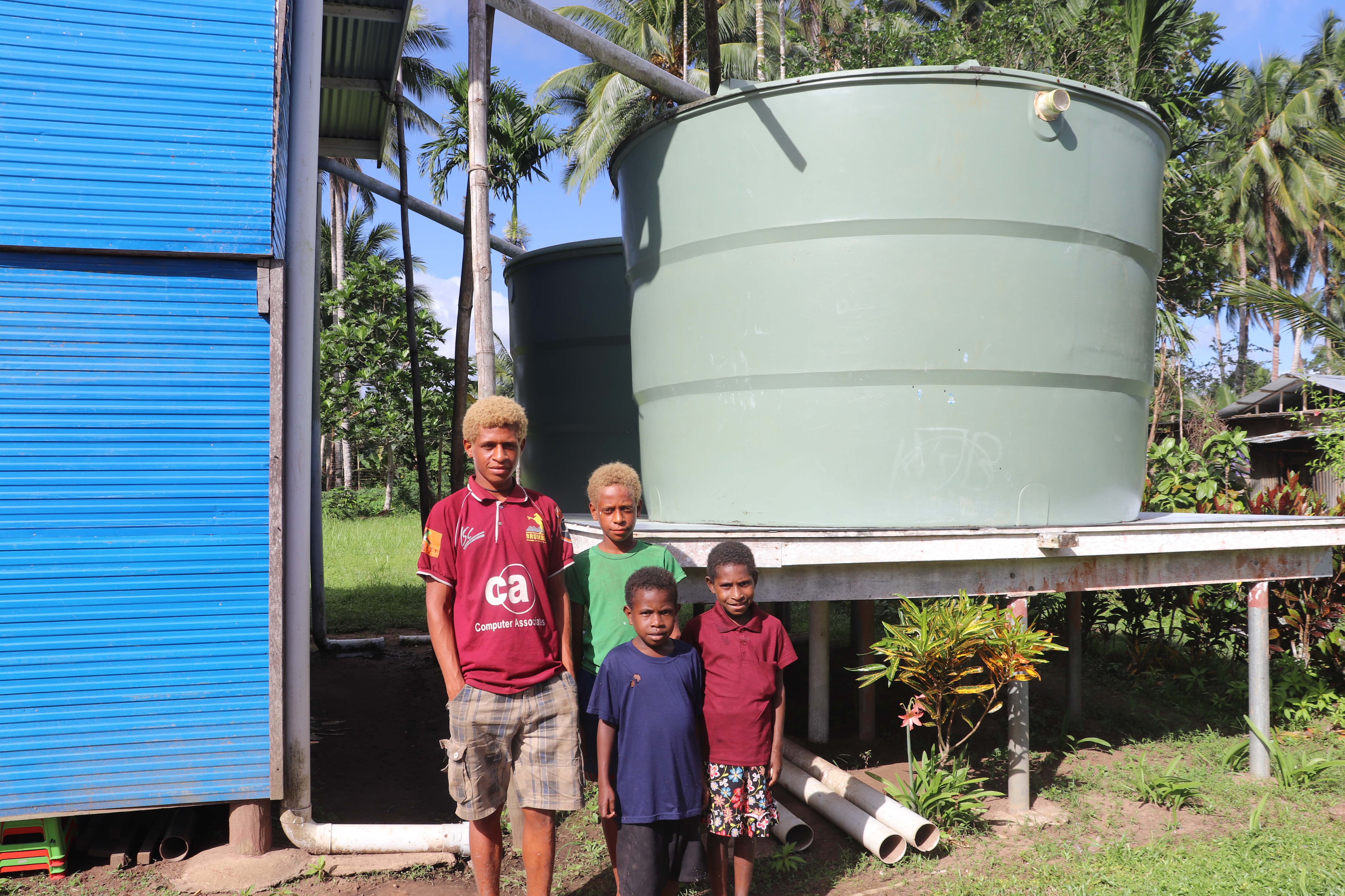 Thanks to improved WASH services, children along the Pahoturi River now have a brighter, healthier future within reach.