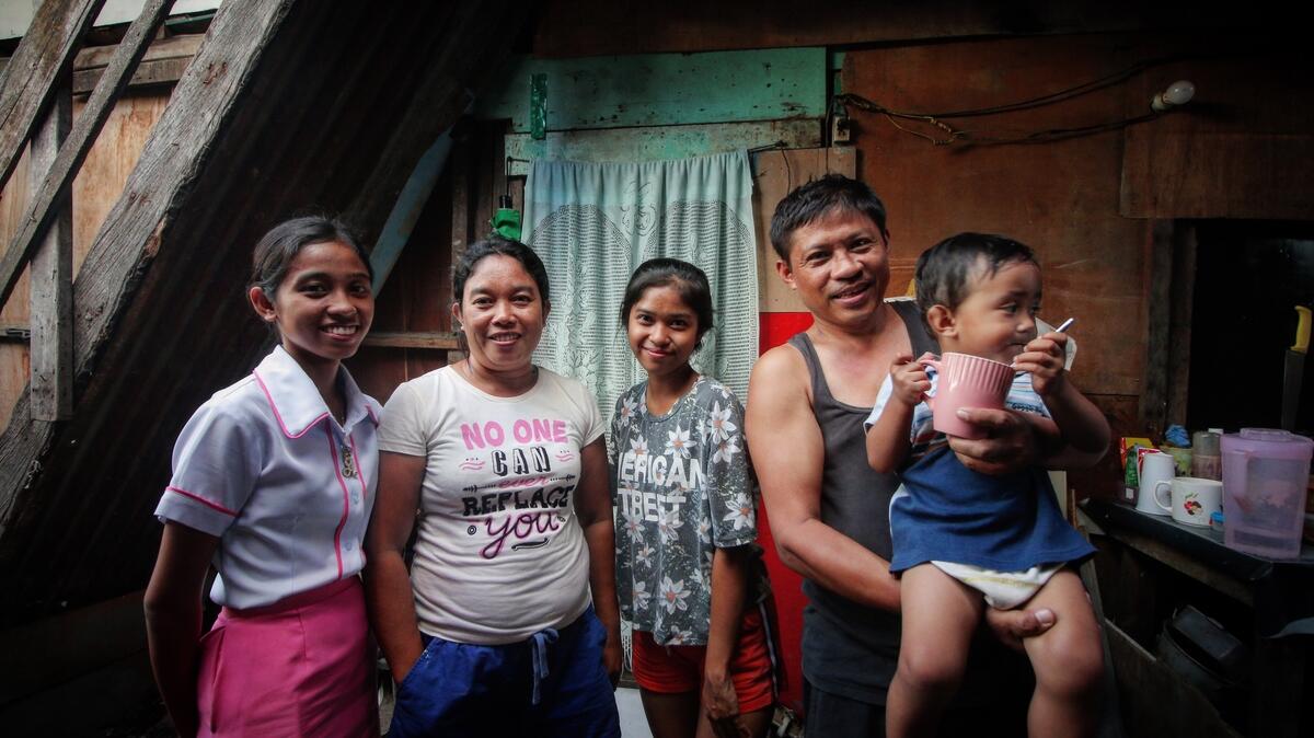 Angel and her family