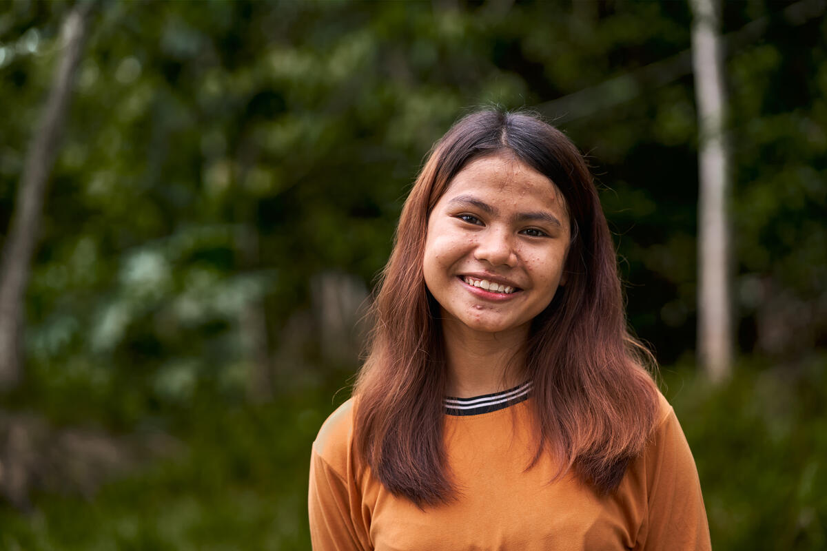 Sponsored child in the Philippines