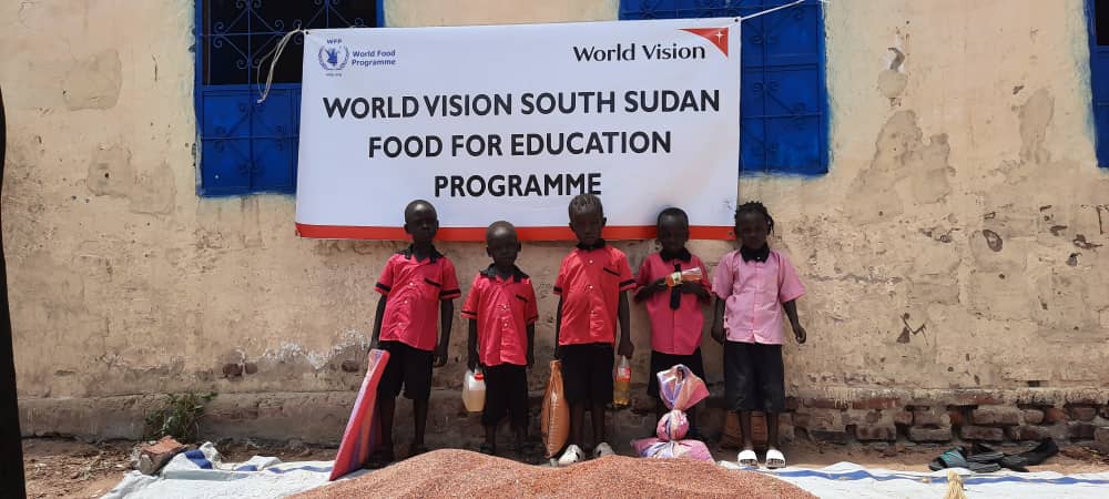 A World Vision and WFP School Meals Programme in  South Sudan 