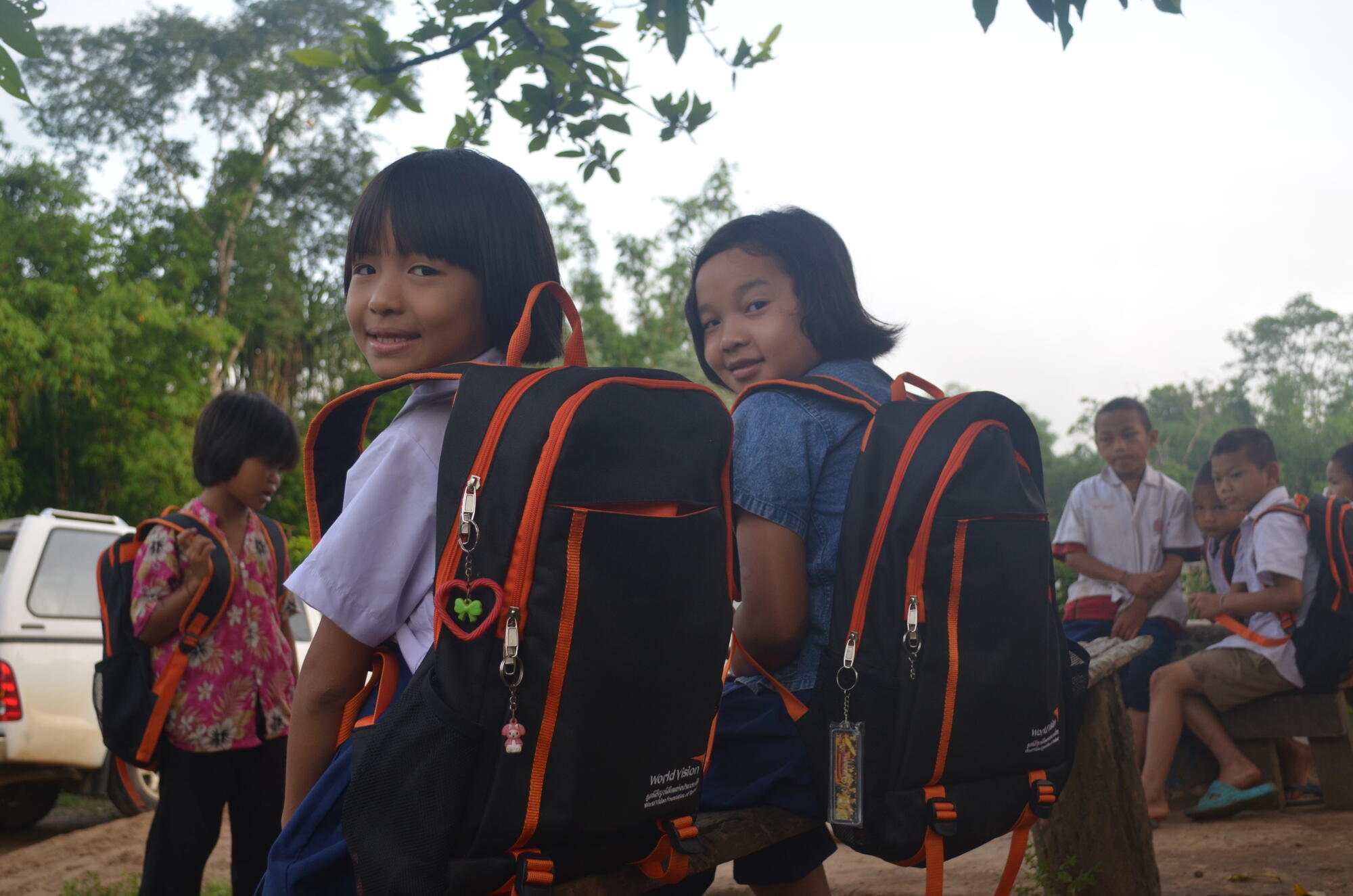 Students from the Thai Hill Tribe Community Learning Centre