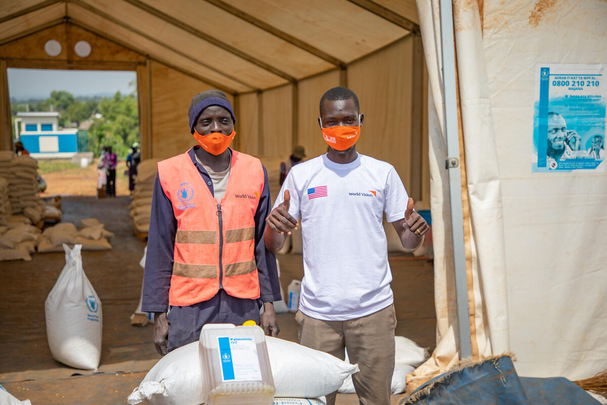 Refugee in Uganda who serves to help others in BidiBidi Camp