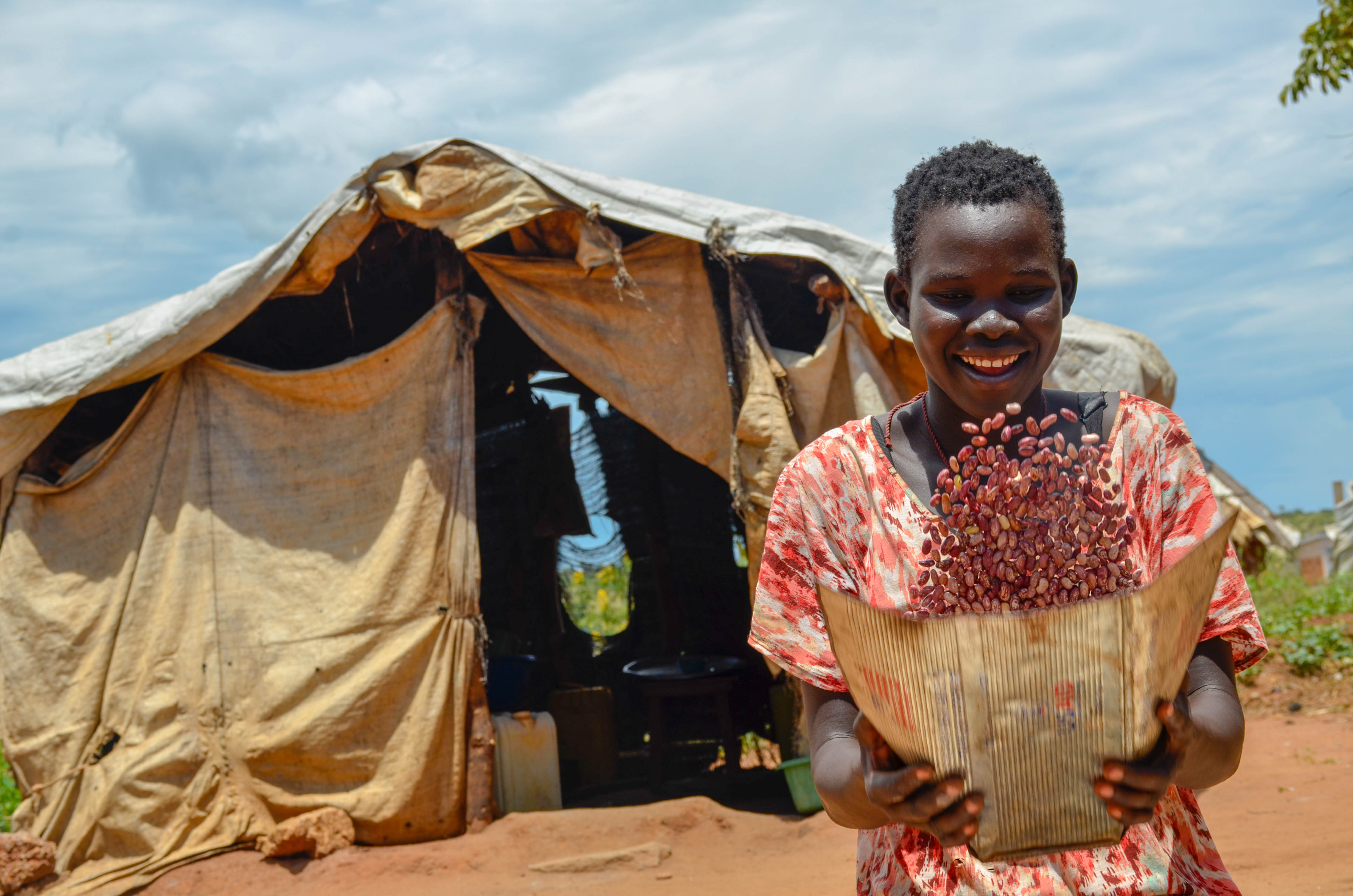 World Vision Uganda Food Assistance South Sudanese Refugees Bidibidi settlement Yumbe West Nile