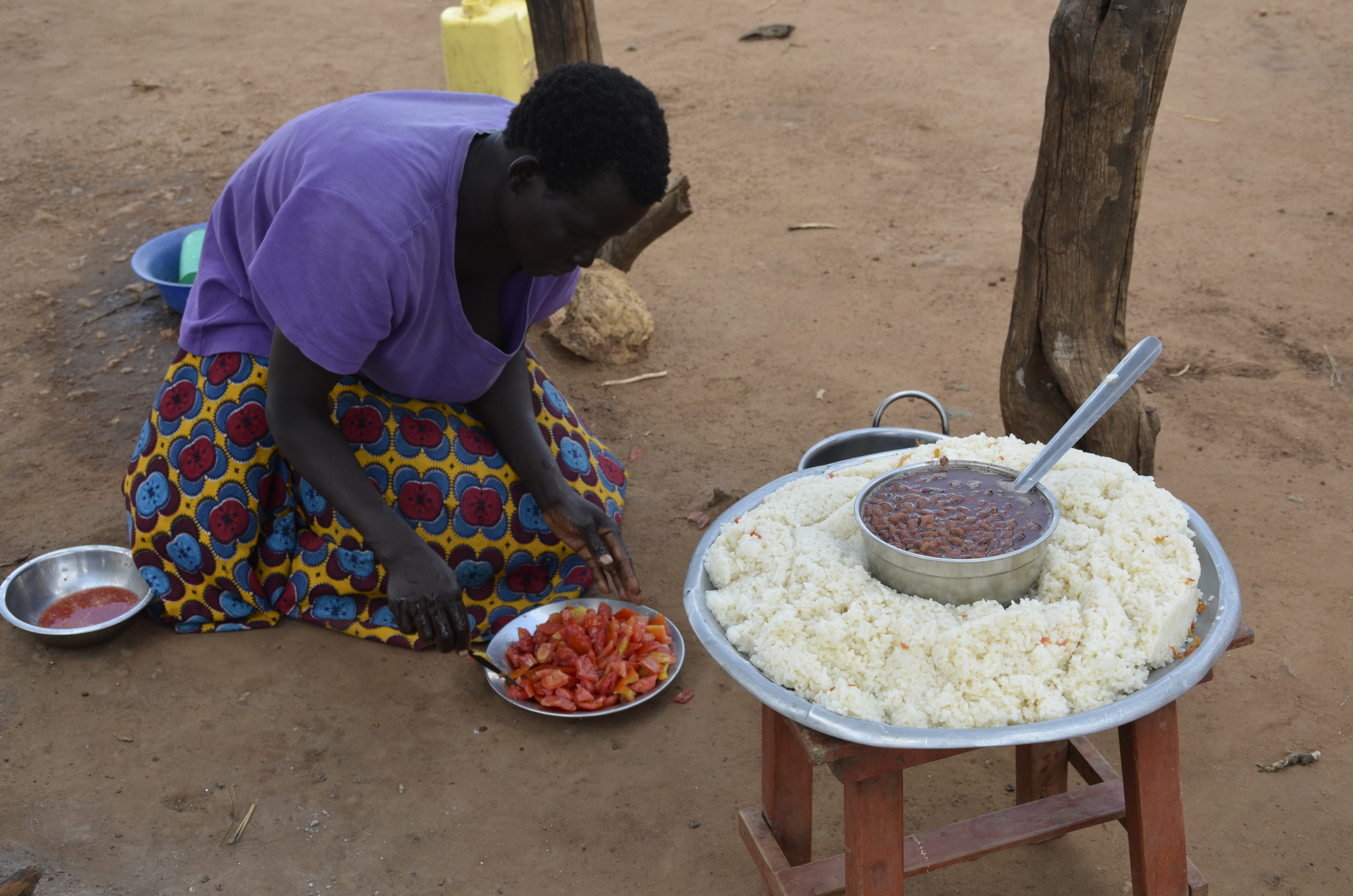 World Vision Uganda Food Assistance South Sudanese Refugees Bidibidi settlement Yumbe West Nile