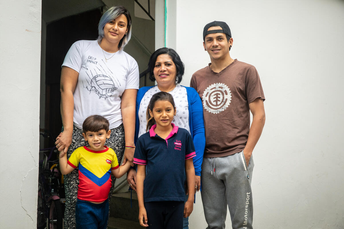 Reishell and her family now live in Ecuador