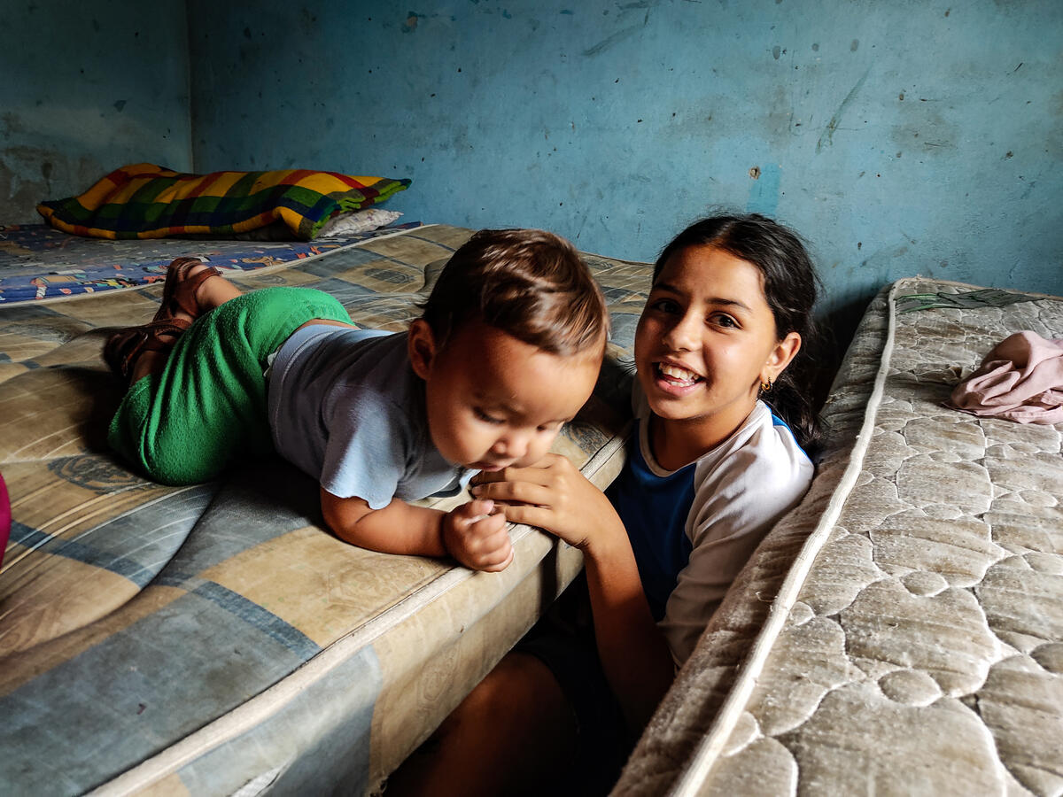 Venezuela Crisis: One-year-old Rosneibe was diagnosed with severe malnutrition.