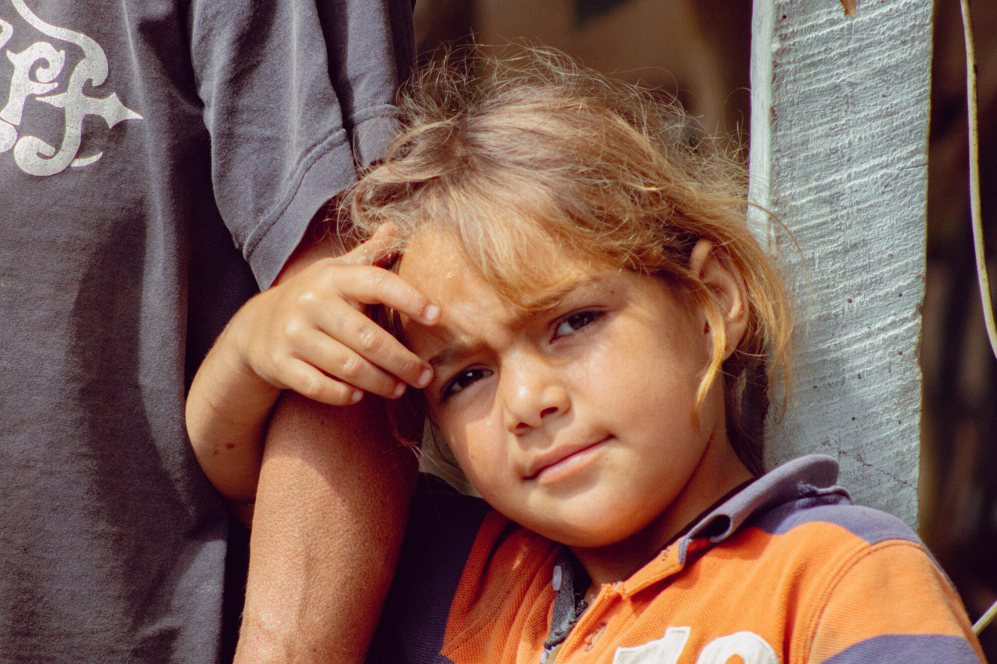 refugee girl