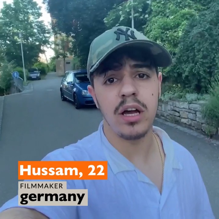 Syrian refugee Hussam, who fled with his family to Jordan now lives a successful and happy life in Germany