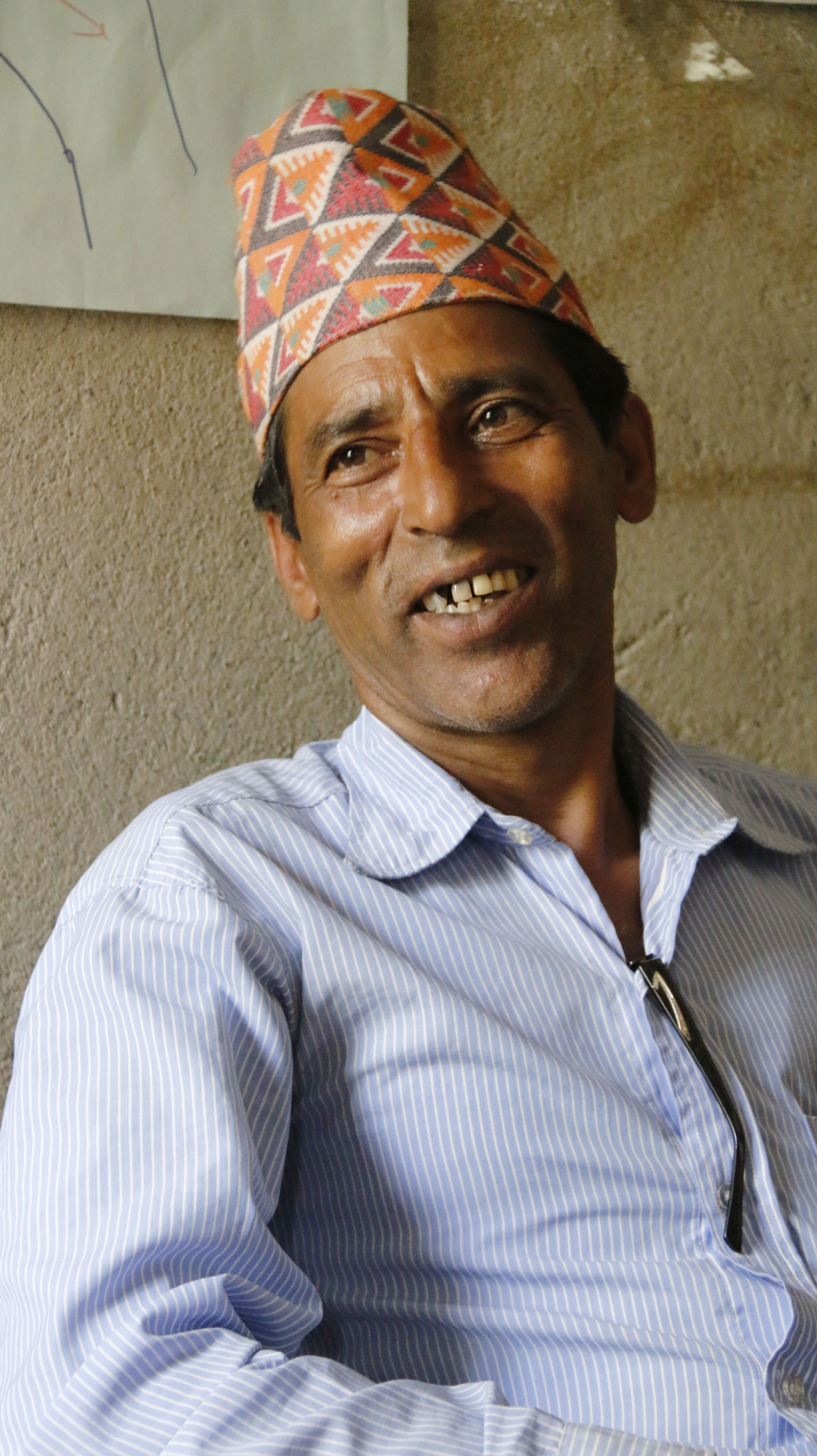 Nil Prasad in his office.