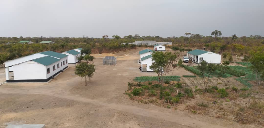 aerial view of clinic