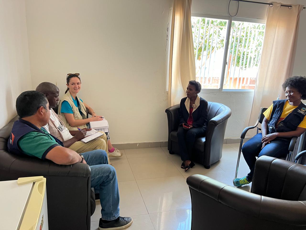 Unicef e WVA visitando as Delegações Municipais de Saúde