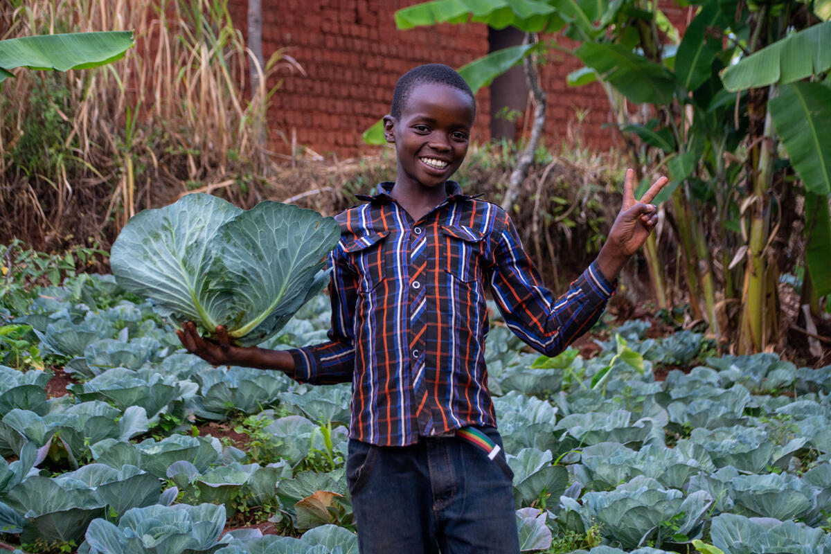 World Vision’s sponsorship programmes provide mutual empowerment for both children and communities in Burundi.