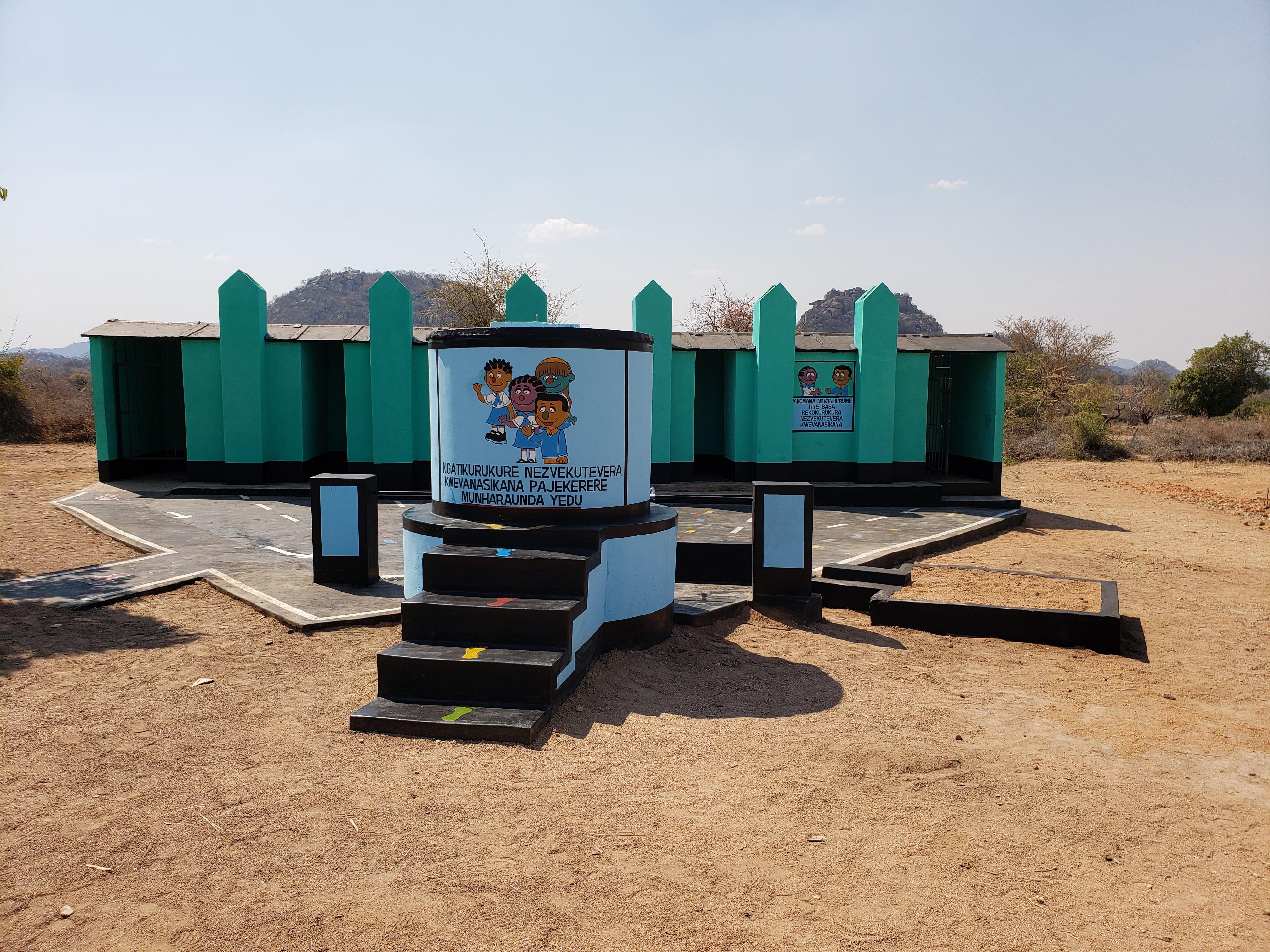 Girl-friendly sanitation and hygiene facilities