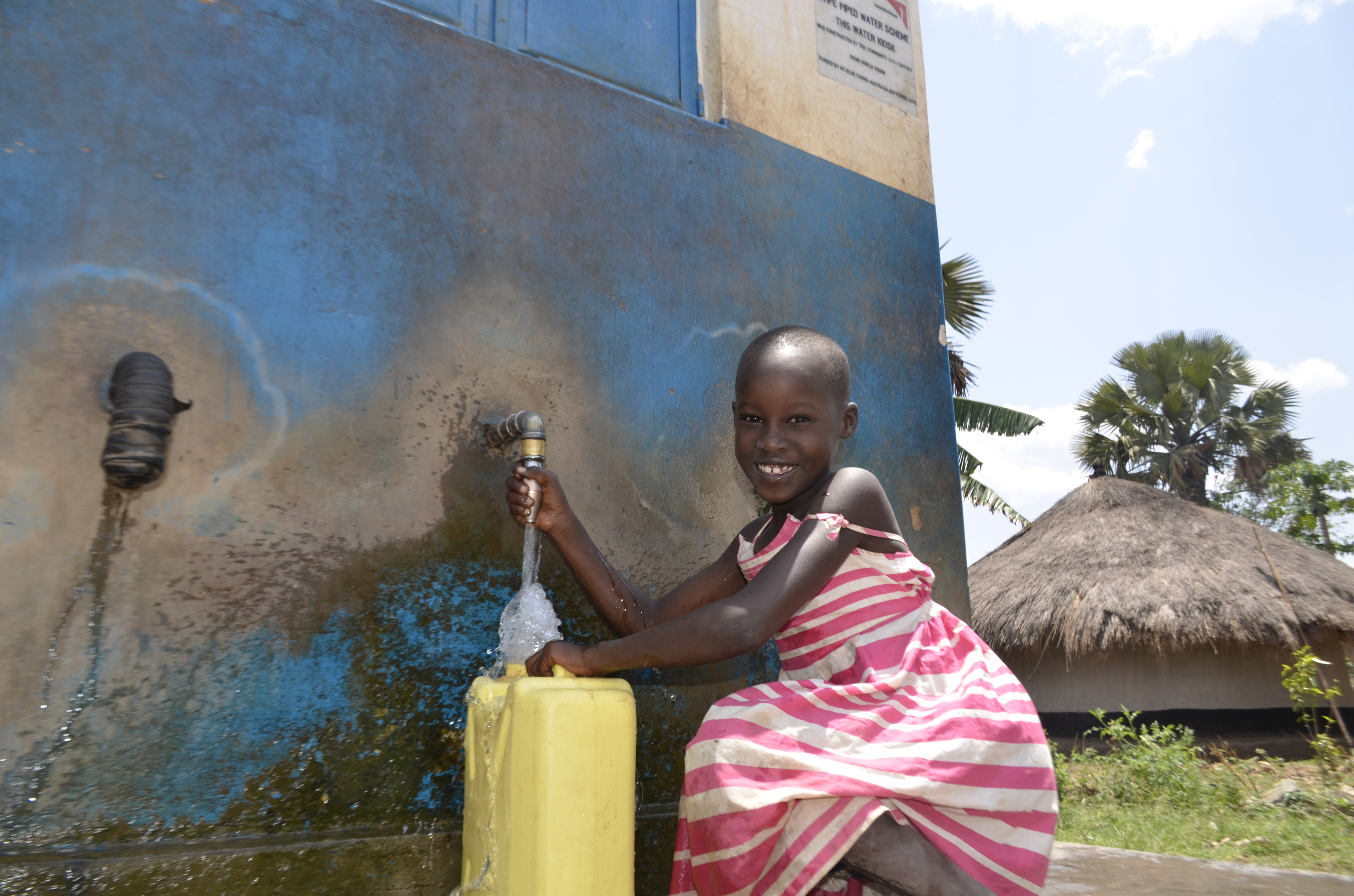 World Vision Uganda health nutirtion water sanitation hygiene Australia Oyam Atipe childre time to play