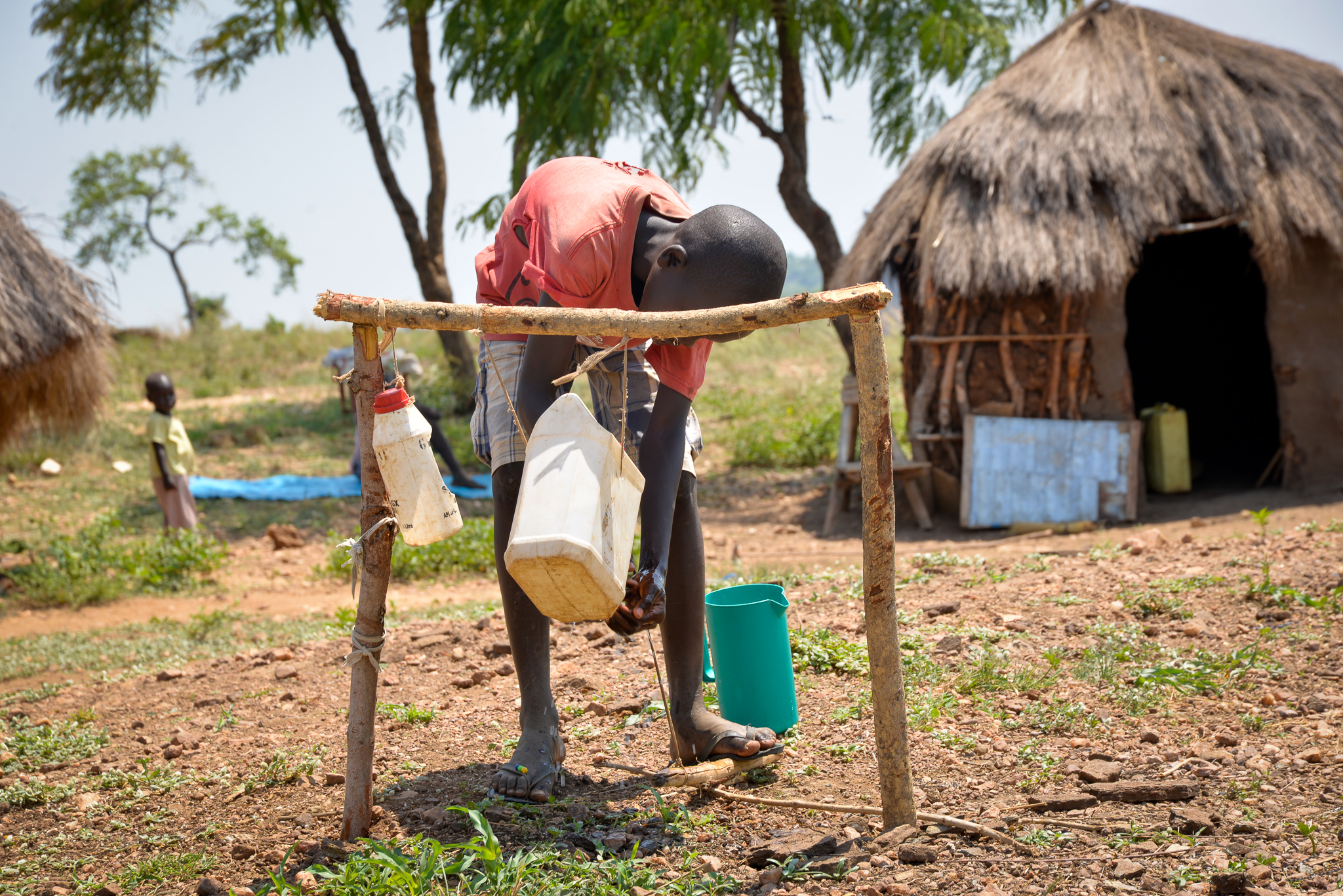 Most households today have installed tippy taps to help in hand washing 