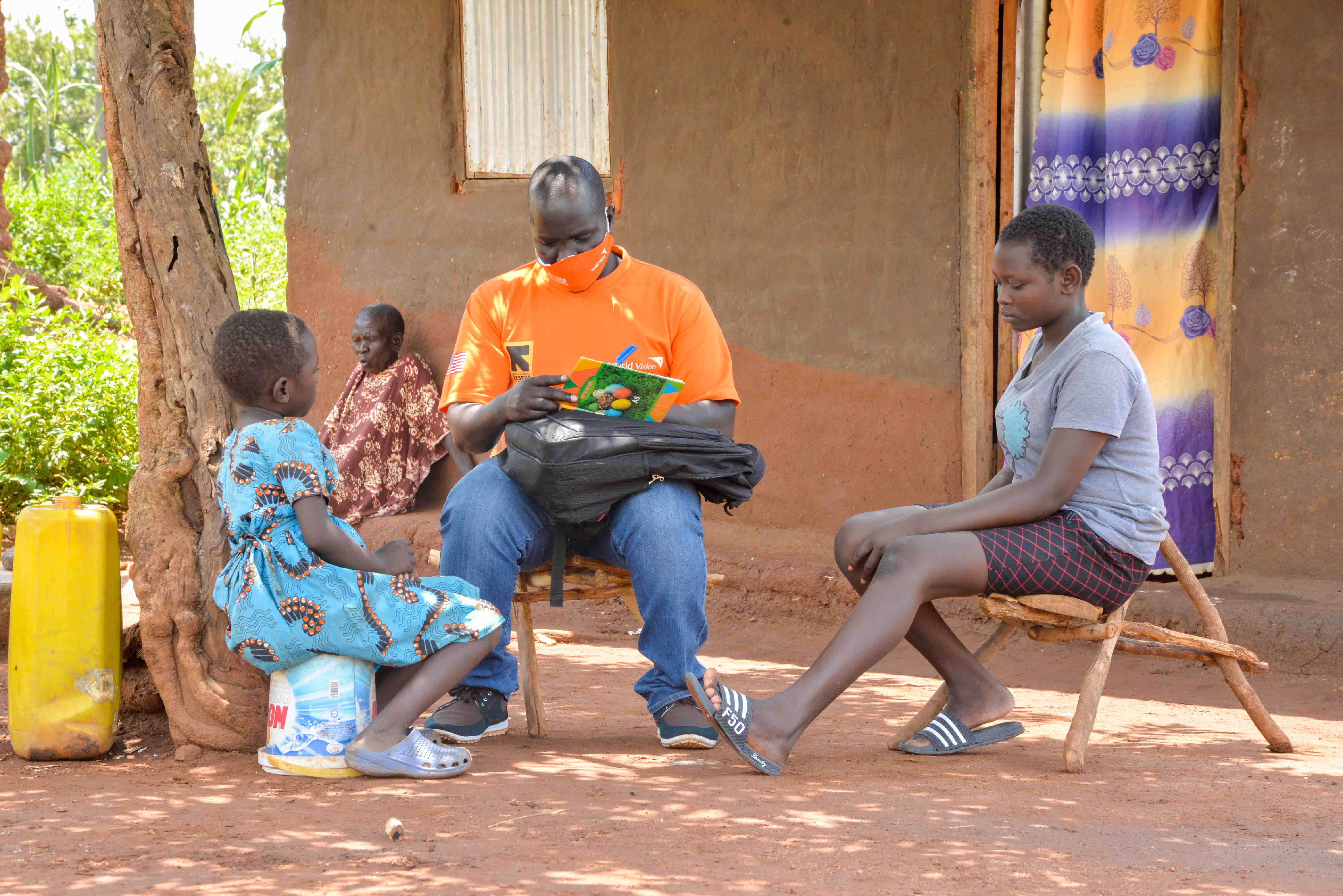 World Vision Uganda Child Protection It Takes A World to end violence against children Bidibidi Refugee settlement South Sudan