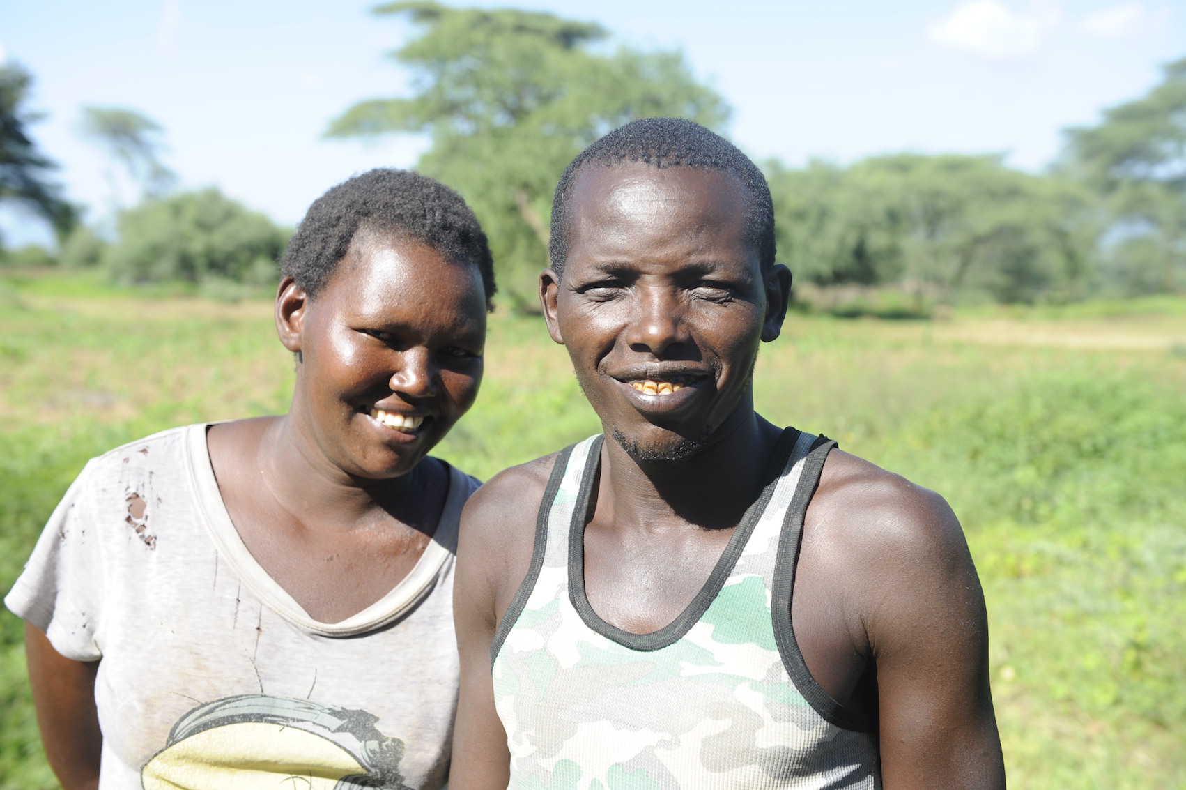 James (right) and his wife Salina are supporting their children to cope effectively with the life disruptions caused by COVID-19 at their home in Elgeyo Marakwet County, Kenya.