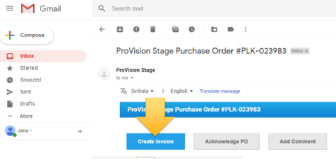 Create Invoice