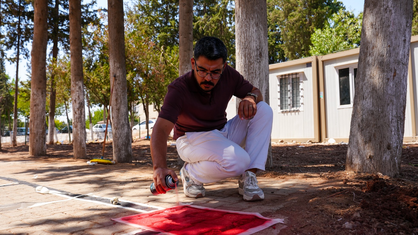 Süleyman, a dedicated teacher, joins LIFT activities not as an educator—but as a father—participating alongside his daughter and reflecting, 'This model is beyond what we ever dreamed of. — Samer Asaid, World Vision Syria Response Partner