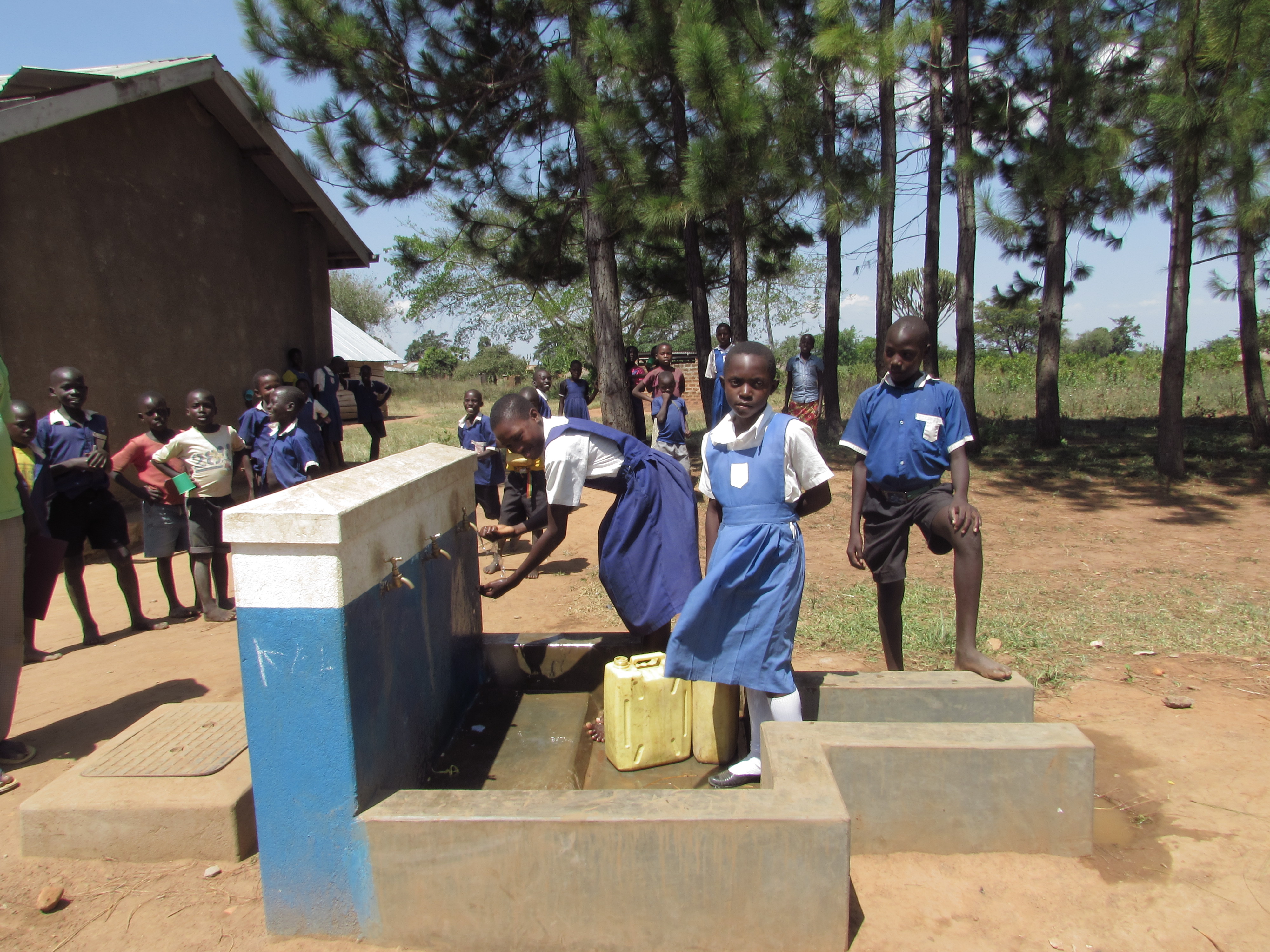 World Vision Uganda water sanitation hygiene programme helping communities to gain access to clean water.