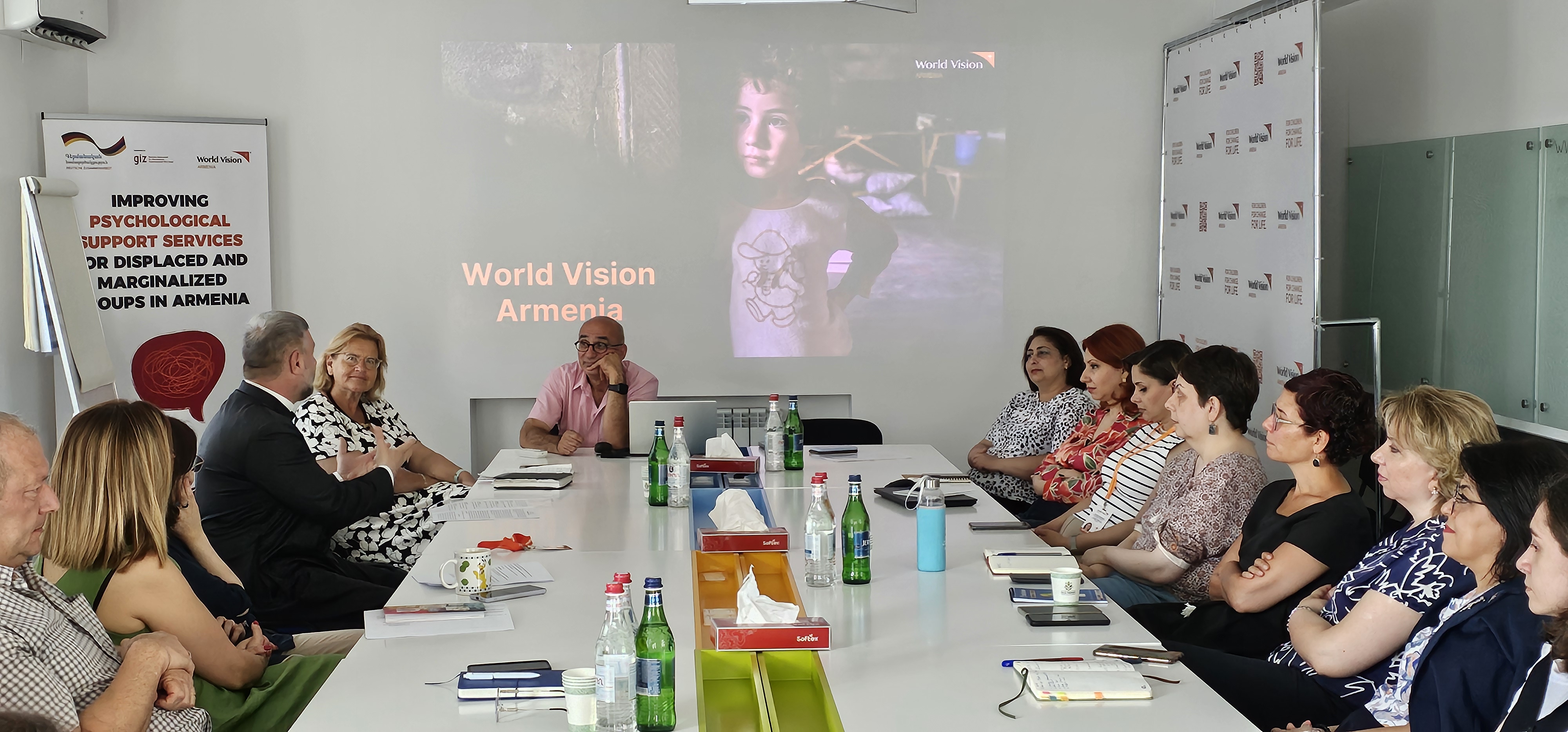 meeting with WVA staff