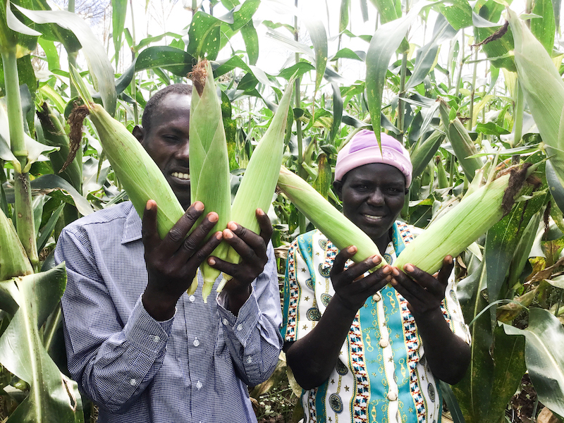 Farming as a business changed Bonny and Evelyn's lives