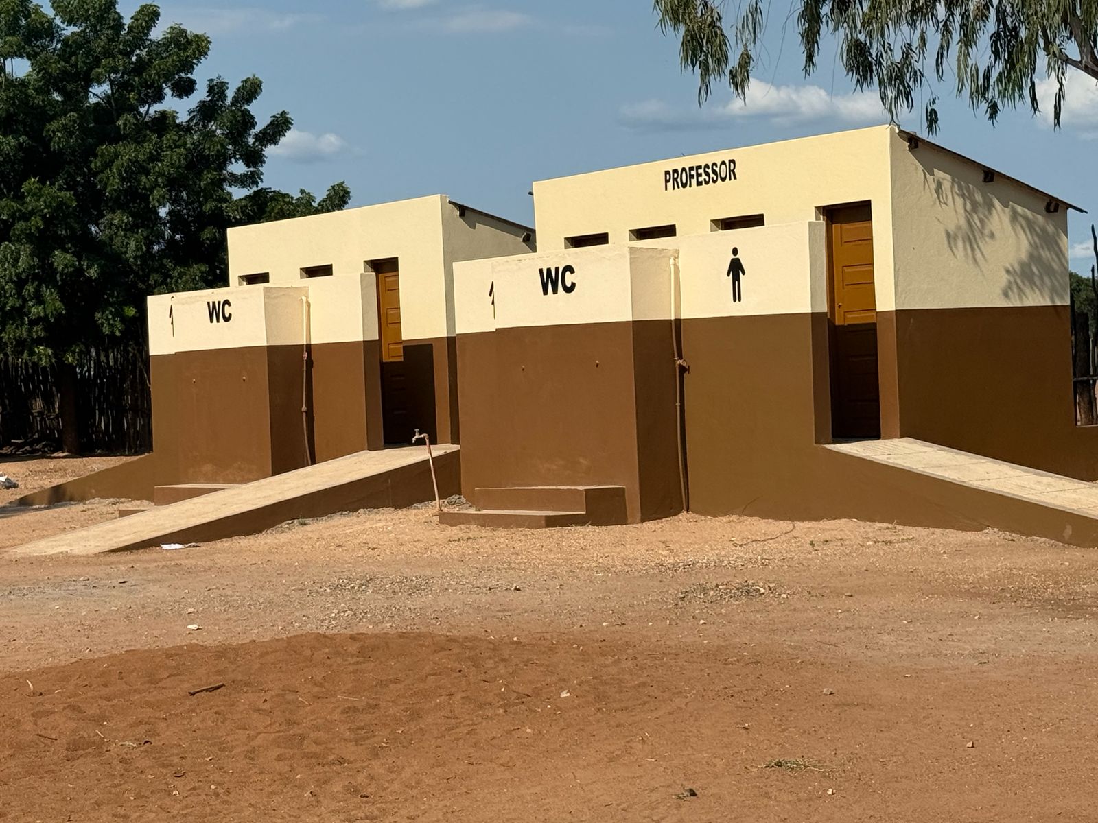 The new toilets