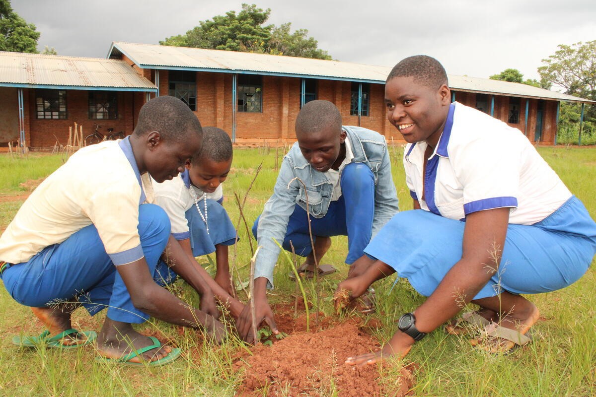 Protecting environment  school Meals Burundi 