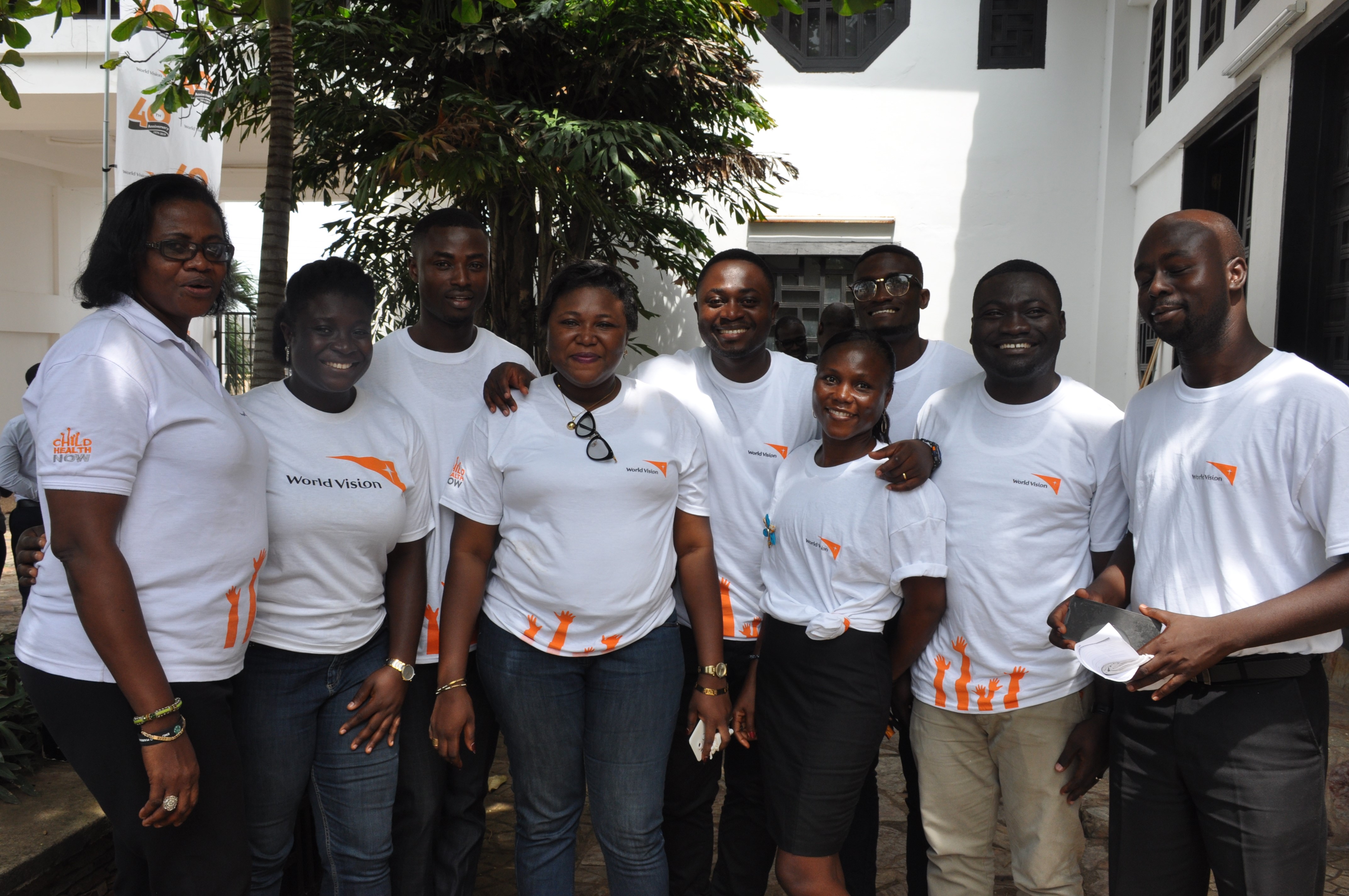 Staff of World Vision Ghana