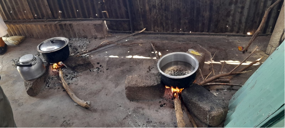 Cooking with firewood and charcoal exposes women and girls, who traditionally do the cooking especially in the rural areas, to respiratory diseases due to inhaling smoke.