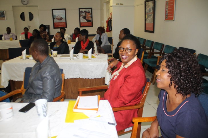 Some of the participants at the Women in Leadership training programme