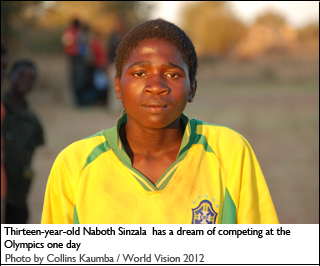 naboth olympic sized dreams thirteen starting lines friends line his year old