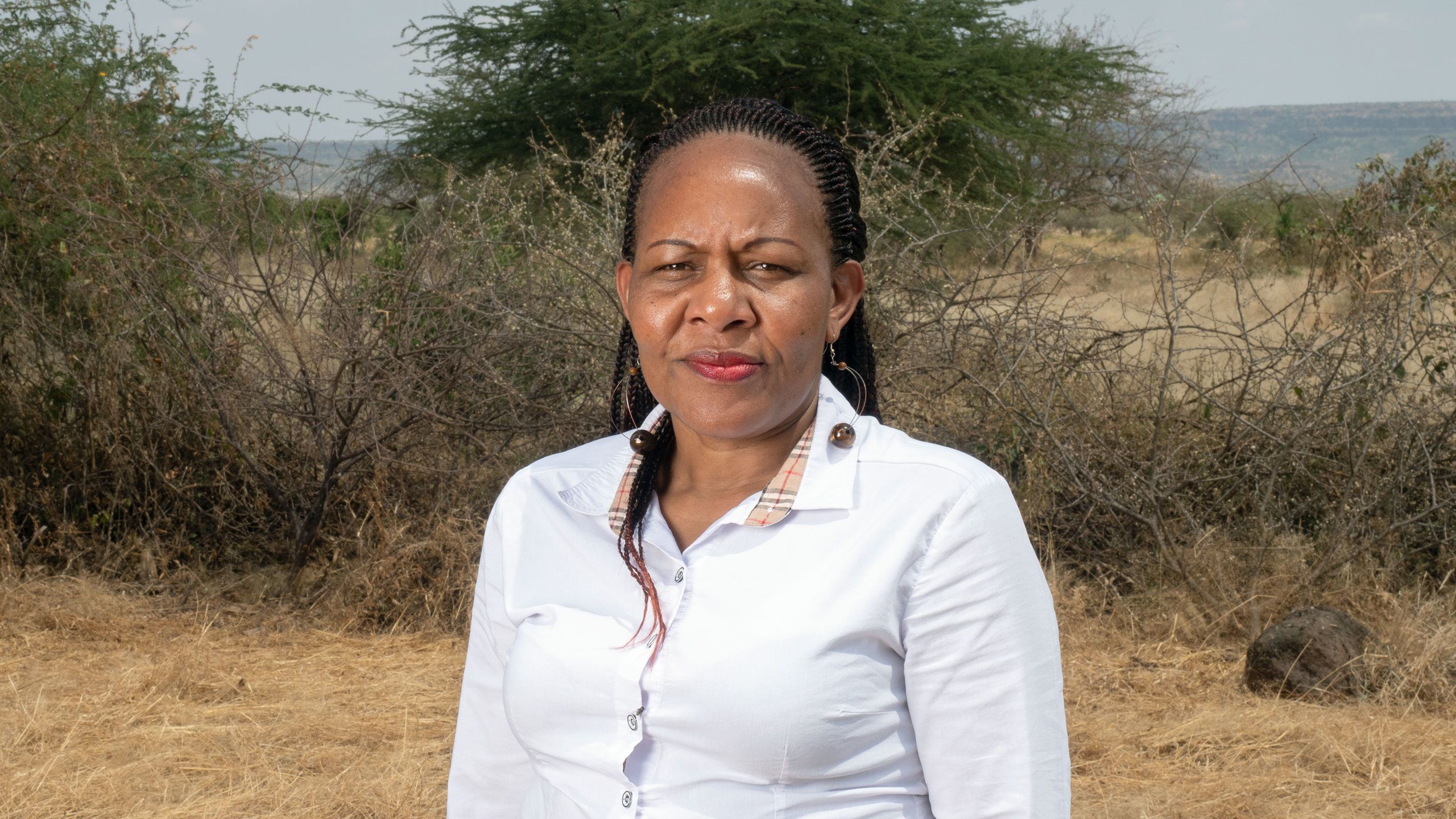 <alt="Florence, former World Vision staff member">