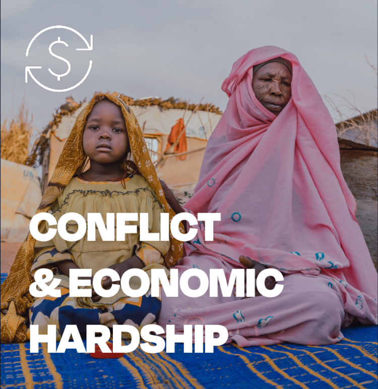 Conflict and economic hardship