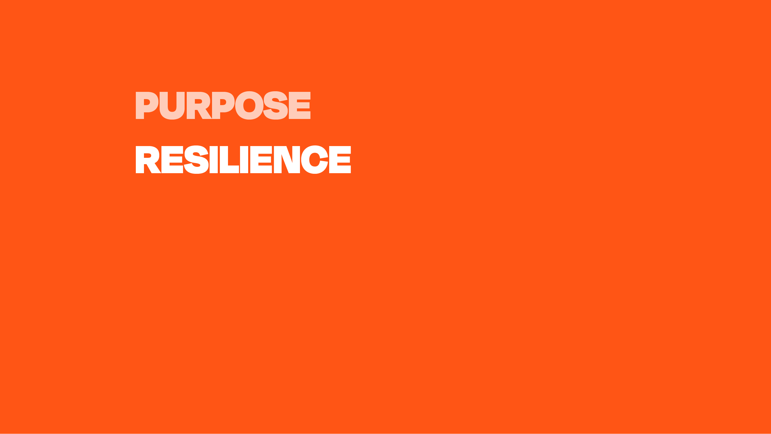 RESILIENCE