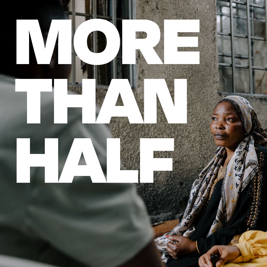  More than than half (58%) of families had at least one household member go to sleep hungry in the last four weeks.