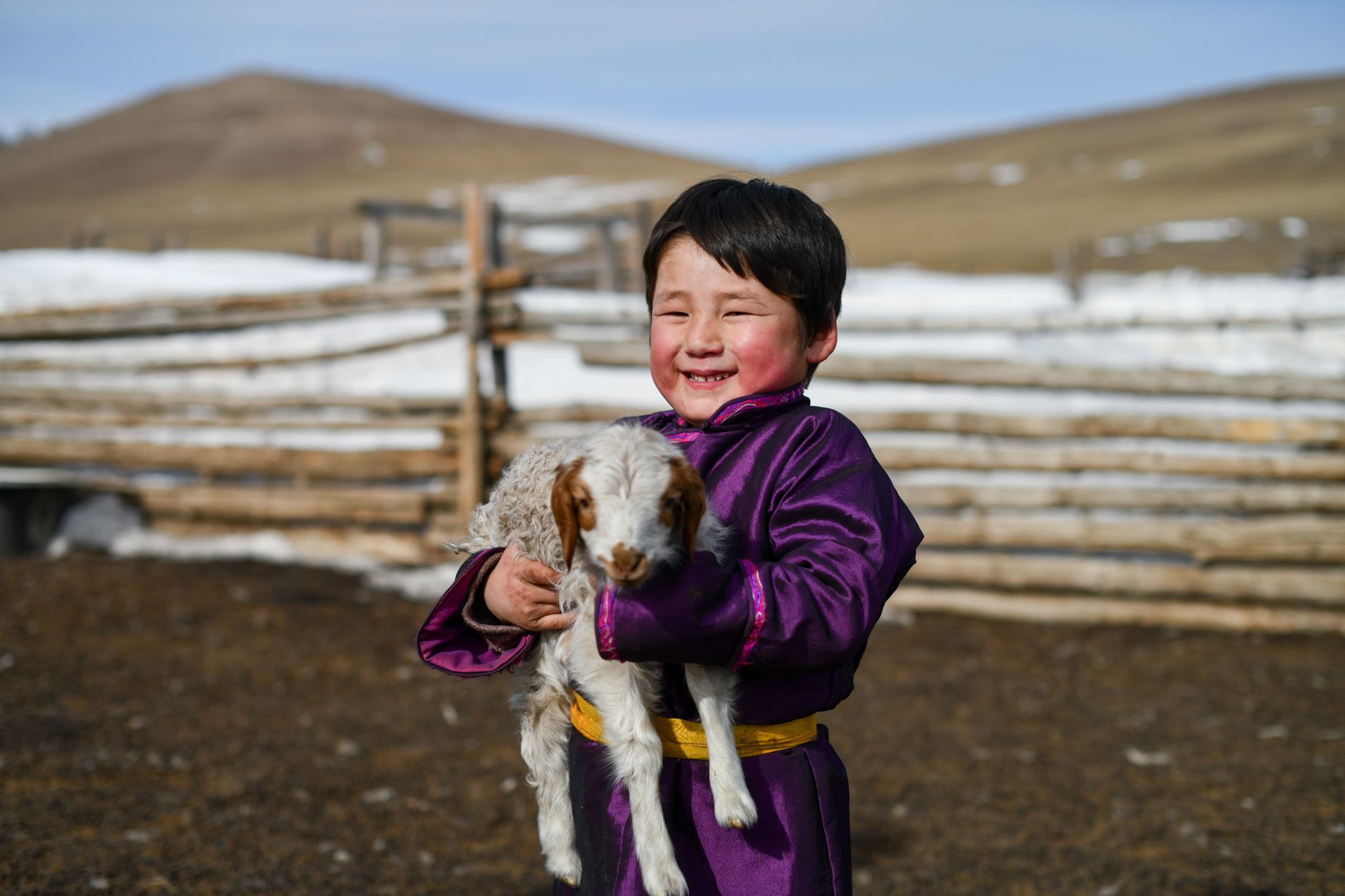 Mongolia children
